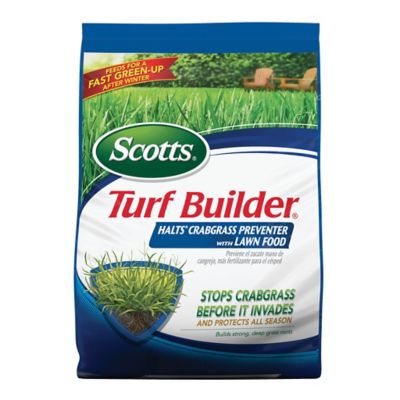 Scotts 40.05 lb. 15,000 sq. ft. Turf Builder Halts Crabgrass Preventer with Lawn Food