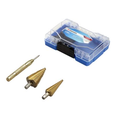 Image showing  3 pc. Step Drill Set