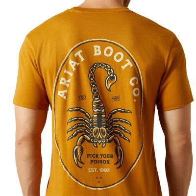 Image showing  Men's Scorpion Seal Graphic Crew Neck Short-Sleeve T-Shirt
