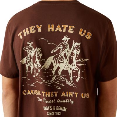 Image showing  Men's Haters Club Graphic Crew Neck Short-Sleeve T-Shirt