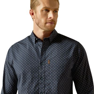 Image showing  Men's Mylo Modern Fit Long-Sleeve Button-Down Shirt