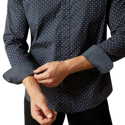 Image showing  Men's Mylo Modern Fit Long-Sleeve Button-Down Shirt