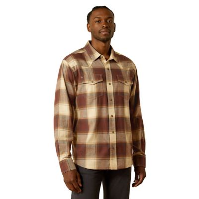 Image showing 0 th Ariat Men's Hudson Retro Long-Sleeve Button-Down Shirt