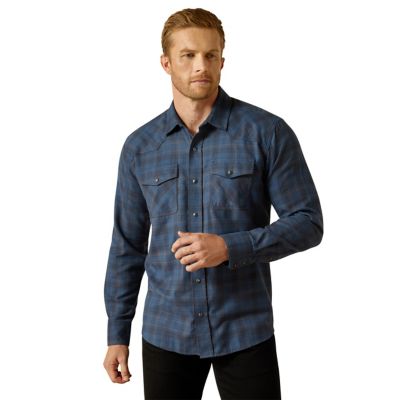 Image showing 0 th Ariat Men's Holland Retro Long-Sleeve Button-Down Shirt