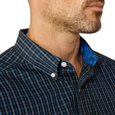 Image showing  Men's Wrinkle-Free Carlos Classic Fit Long-Sleeve Button-Down Shirt