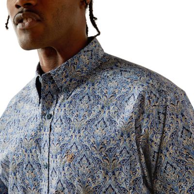 Image showing 2 th Ariat Men's Stoney Classic Fit Long-Sleeve Button-Down Shirt