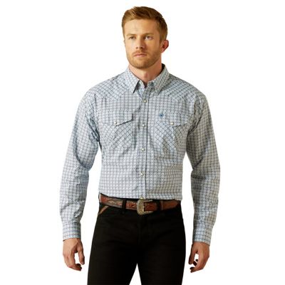 Ariat Men's Sherwyn Classic Fit Long-Sleeve Button-Down Shirt