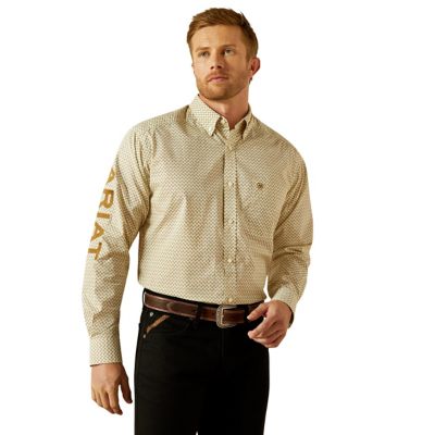 Ariat Men's Team Pierce Classic Fit Long-Sleeve Button-Down Shirt
