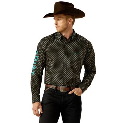 Ariat Men's Team Philbert Classic Fit Long-Sleeve Button-Down Shirt
