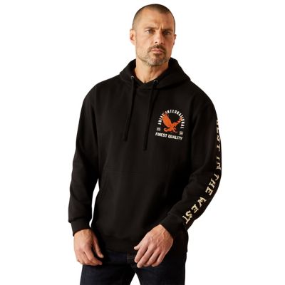 Image showing  Men's Ariat Eagle Large Hoodie