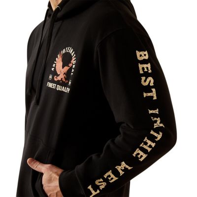 Image showing  Men's Ariat Eagle Large Hoodie
