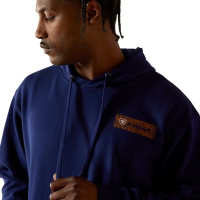 Image showing  Men's Ariat Woodshop Stack Hoodie