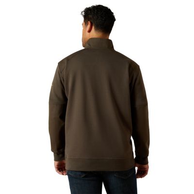 Image showing  Men's Workman DuraCanvas 1/4 Zip Work Sweatshirt