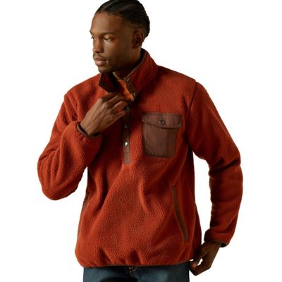 Image showing 0 th Ariat Men's Polar Bear Mock Sweater