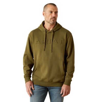 Ariat Men's Ariat Embossed Logo Hoodie