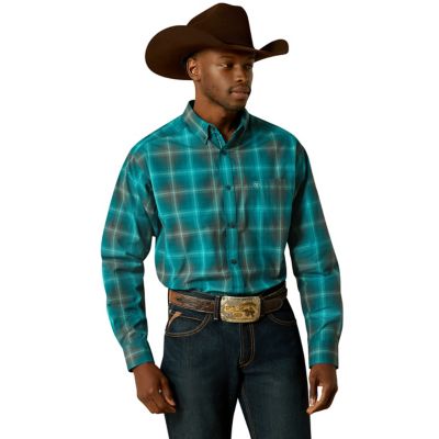 Image showing  Men's Moisture Movement Technology Pro Series Bear Classic Fit Long-Sleeve Button-Down Shirt