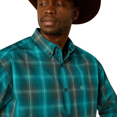 Image showing  Men's Moisture Movement Technology Pro Series Bear Classic Fit Long-Sleeve Button-Down Shirt