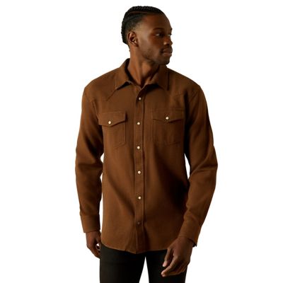 Image showing 0 th Ariat Men's Hyde Retro Long-Sleeve Button-Down Shirt