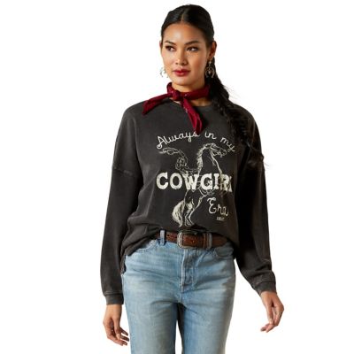 Image showing  Women's Canvas Oversized Long Sleeve T-Shrt