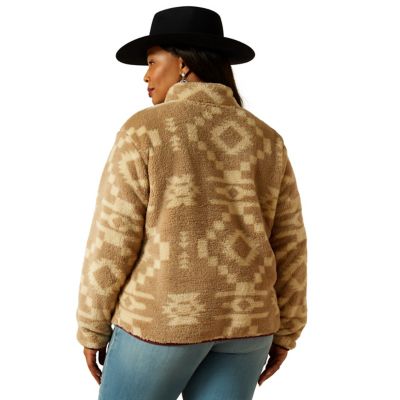 Image showing  Women's Berber Snap Front Sweatshirt