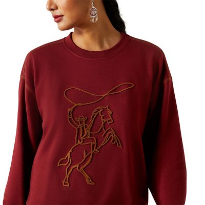Image showing 2 th Ariat Women's Lasso Sweatshirt