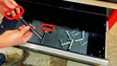 Image showing  5/8th in. Magnetic Hitch Pin Secure and Hassle-Free Trailer Attachment