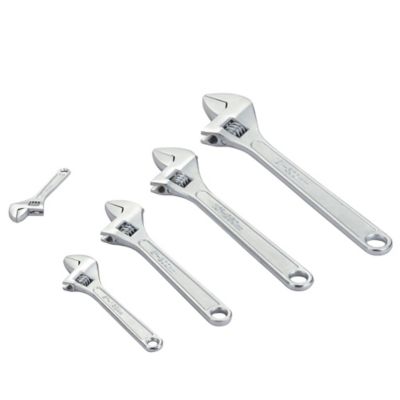 Image showing  SAE Adjustable Wrenches, 5 pc.