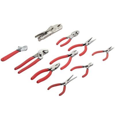 Image showing  10 pc. Pliers and Wrench Set