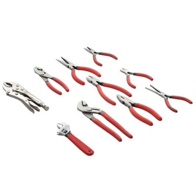 Image showing  10 pc. Pliers and Wrench Set