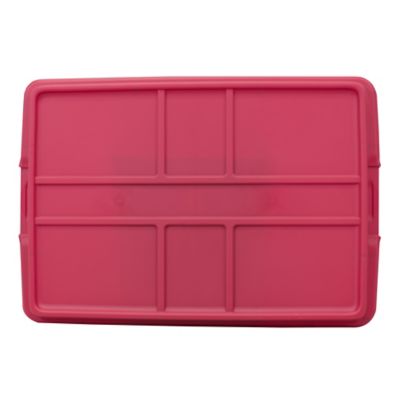 Image showing  72 qt. Clear Holiday Storage Container