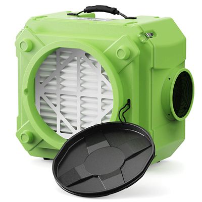 Image showing  Cleanshield HEPA 550 Green Air Scrubber