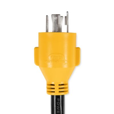 Image showing  Heavy-Duty 4-Prong Locking Generator Adapter