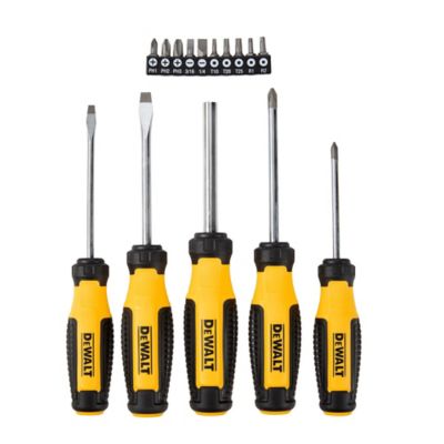 Image showing  15 pc. Fixed Bar Screwdriver Set