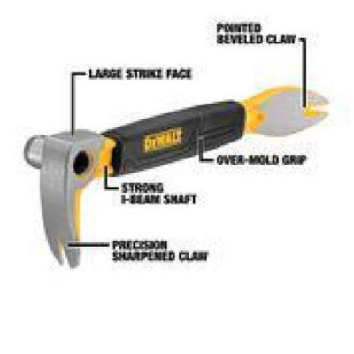 Image showing  9 in. Precision Claw Bar