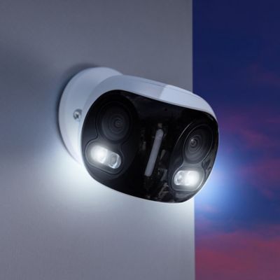 Image showing  4K Dual-Lens Wi-Fi Security Camera with Smart Security Lighting (32GB)