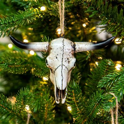 Image showing  Skull Christmas Ornament, 5 in.