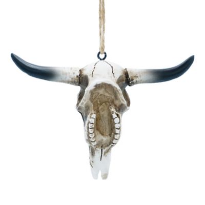 Image showing  Skull Christmas Ornament, 5 in.
