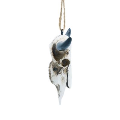 Image showing  Skull Christmas Ornament, 5 in.