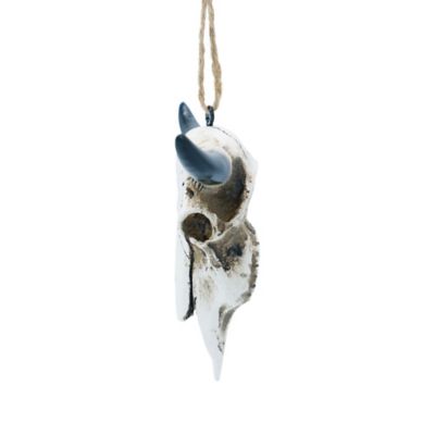 Image showing  Skull Christmas Ornament, 5 in.