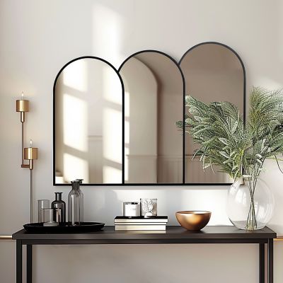 Image showing  Triple Arch Framed Wall Mirror