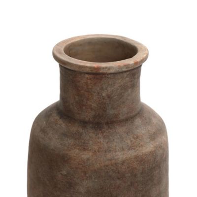 Image showing  Brown Ombre Terracotta Narrow Vase