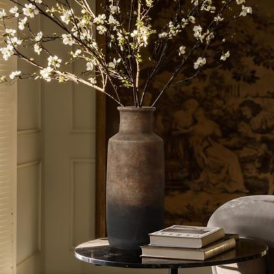 Image showing  Brown Ombre Terracotta Narrow Vase