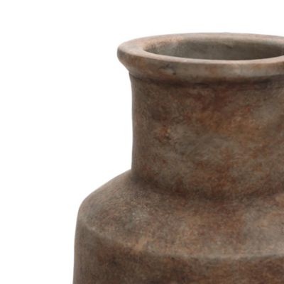 Image showing  Brown Ombre Terracotta Narrow Vase