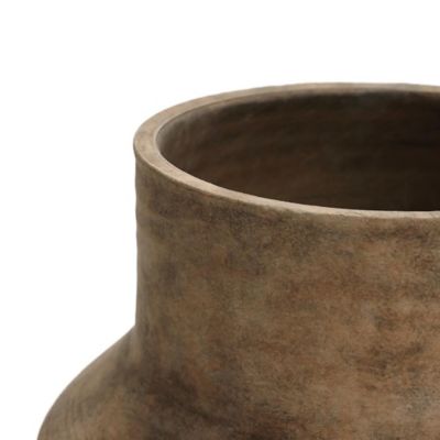 Image showing  Brown Ombre Terracotta Round Vase