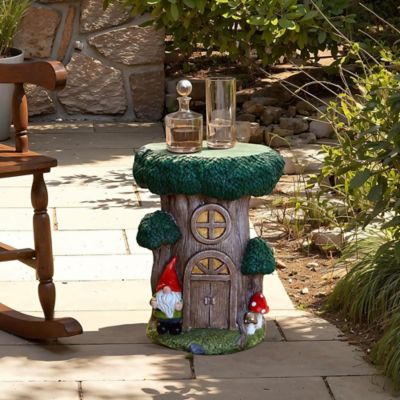 Image showing  Gnome Tree Stump MgO Indoor and Outdoor Sculpture Side Table