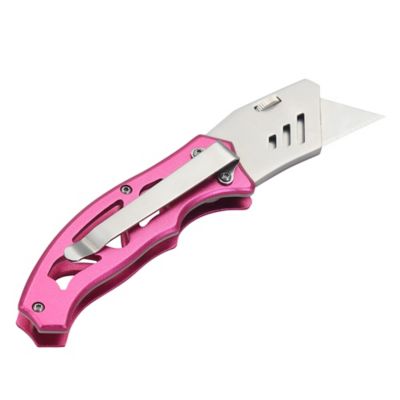 Image showing  Folding Utility Knife, Hot Pink