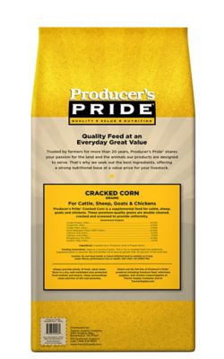 Image showing  Cracked Corn Grains Feed, 50 lb. Bag