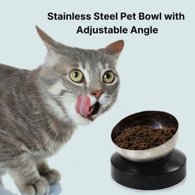 Image showing 5 th els pet Single Stainless Feeding Bowl
