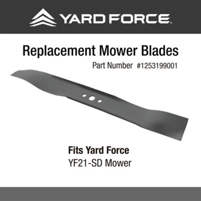 Image showing Yard Force 21 in. Medium-Lift Lawn Mower Blade for YF21-SD