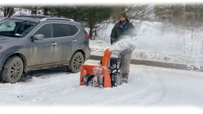Image showing  26 in. 2-Stage Gas Snow Blower 208cc B&S CR950, Electric Start, Self-Propelled, Heated Grips, LED